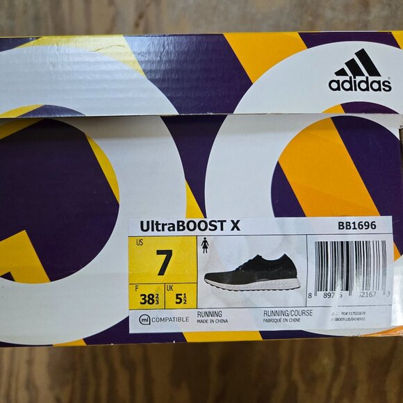 adidas UltraBOOST X Onix Athletic Multi-Sport PrimeKnit Running Trainer BB1696 - Picture 16 of 16